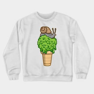 Snail ice-cream v2 Crewneck Sweatshirt